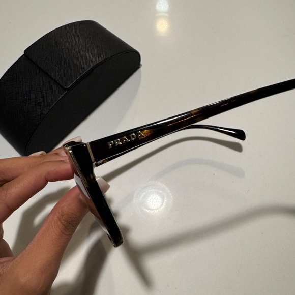Prada 55MM Square Sunglasses - Picture 3 of 4